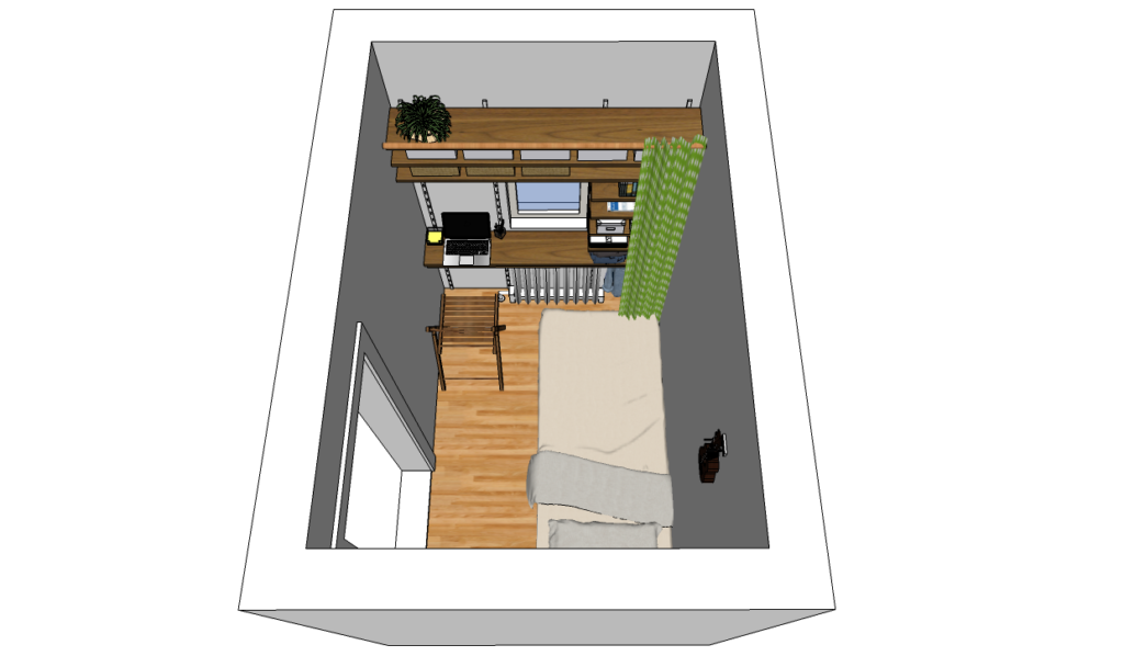 tiny house, minimalismus, bydlení, minipokoj