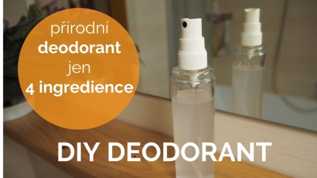 deodorant recept diy, přírodní kosmetika